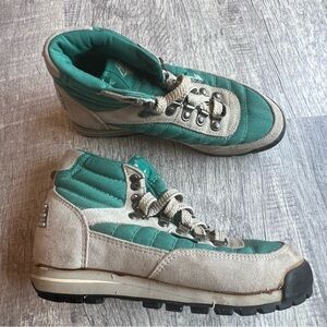 Vintage Hi-Tec Lady Nouveau Hiking Boots Women's Size 5 Teal/Gray